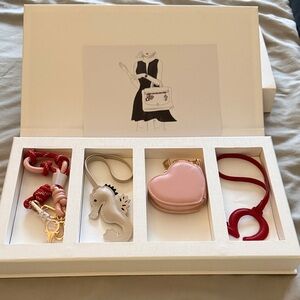 **NEW** exclusive full set of OMEGA purse charms